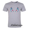 boob roses t shirt