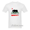 california love tshirt