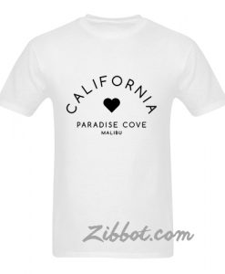 california paradise cove tshirt