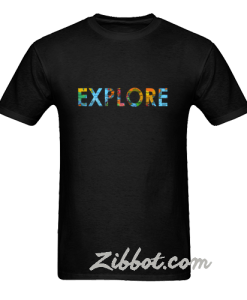 explore t shirt