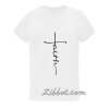 faith cross t shirt