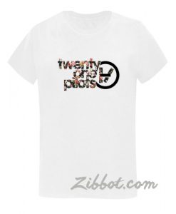 floral twenty one pilots t shirt