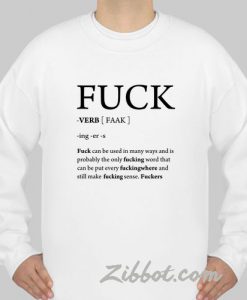 fuck donald sweatshirt
