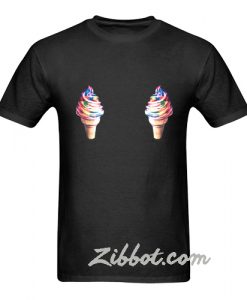 ice cream boobs t shirt