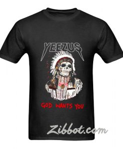 kanye west yeezus god wants you t shirt