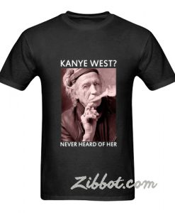 keith richards kanye west t shirt