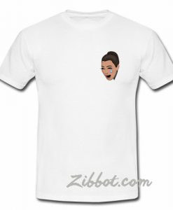 kim kardashian crying face t shirt