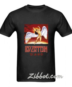 led zeppelin swan song t shirt