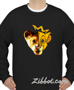 lions disney lion king face t shirt