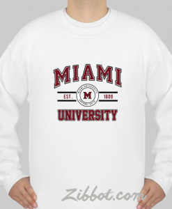 miami university oxford ohio sweatshirt