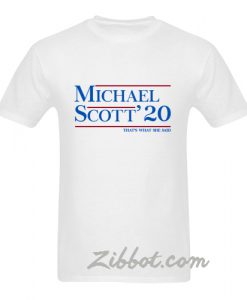 michael scott 20 t shirt