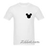 mickey mouse silhouette t shirt