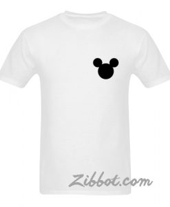 mickey mouse silhouette t shirt