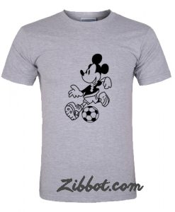 mickey mouse soccer t shirt