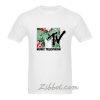 mtv flower t shirt