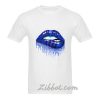 new york giants love glitter lips t shirt