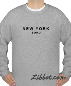 new york soho sweatshirt