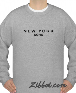 new york soho sweatshirt