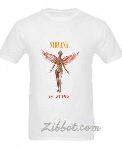 nirvana in utero tshirt