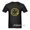 nirvana smiley face t shirt