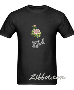 nostalgic rose t shirt