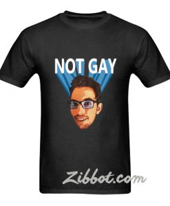 not gay jared tshirt