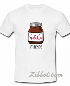nutella best friend tshirt