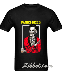 panic at the disco announce death tshirt