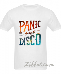 panic at the disco galaxy t shirt