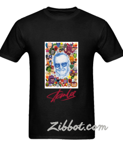 premium stan lee graphic t shirt