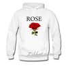 red rose hoodie