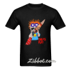 rugrats scary chucky doll with knife t shirt
