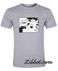 sailor moon and dragon balls t shirt