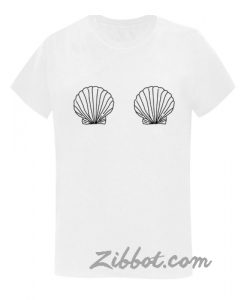 seashell boobs t shirt