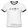 smile kiss laugh pout lips emoticons ring t shirt