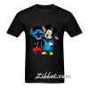 stitch and mickey mouse t shirt