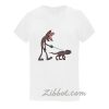 stranger things walking the demodog t shirt