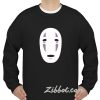 studio ghibli no face spirited away sweatshirt