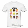 the many faces of bowie explore rad bowie t shirt