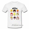 the many faces of bowie explore rad bowie t shirt