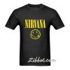 the nirvana logo tshirt