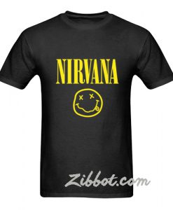 the nirvana logo tshirt