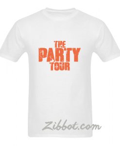 the party tour tshirt