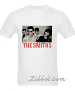 the smiths band t shirt