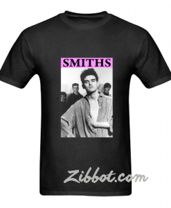 the smiths morrissey band t shirt