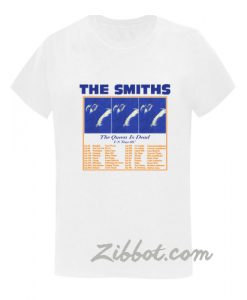 the smiths the queen is dead us tour 86 t shirt