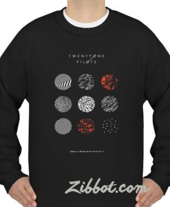 twenty one pilots blurryface sweatshirt