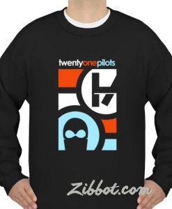 twenty one pilots logo sweatshirt