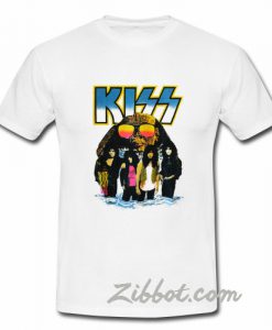 vintage 1990s kiss world tour tshirt