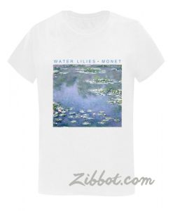 water lilies monet t shirt